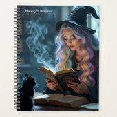 Halloween heksenkalender planner (Voorkant)