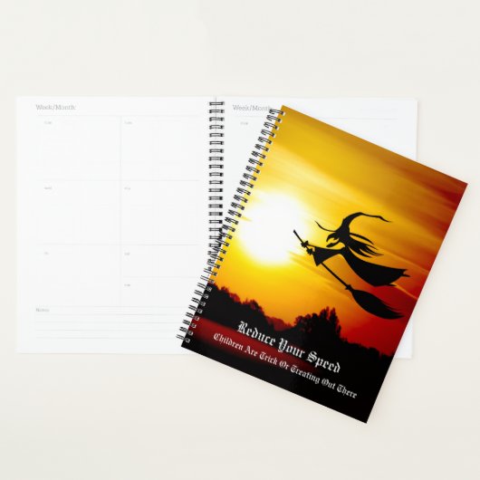 Halloween heksenkalender planner (Display)