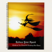 Halloween heksenkalender planner (Voorkant)