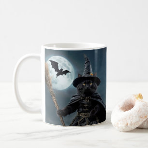 Halloween Heksenkat Mok