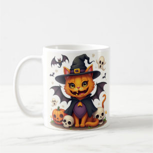 Halloween Heksenkat Mok