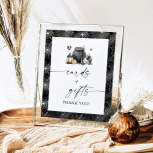 Halloween Heksenketel Shower Kaarten & Cadeaus Bor Poster