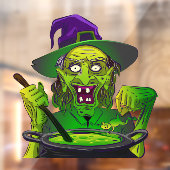 Halloween Heksenpad Soup Raamsticker (Vel 2)