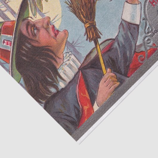 Halloween heksenpoel tissuepapier (Detail)