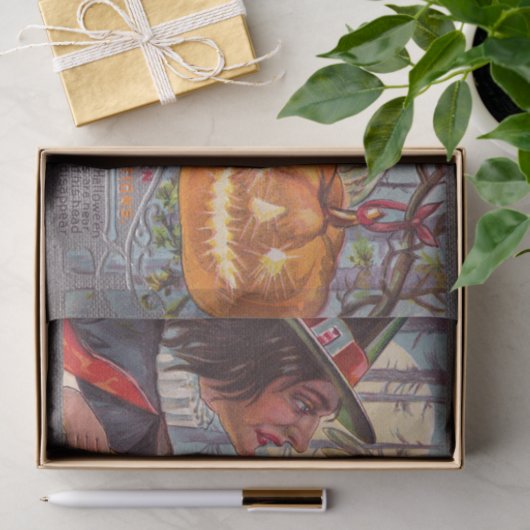 Halloween  heksenpoel tissuepapier (Geschenk)