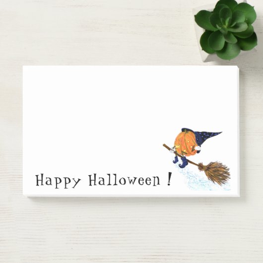 Halloween Heksenpompoen Vliegen Grappig Post-it® Notes (Kantoor)