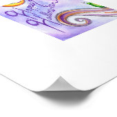 Halloween Heksenposter Poster (Hoek)