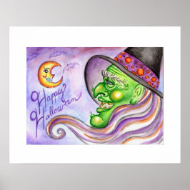 Halloween Heksenposter Poster