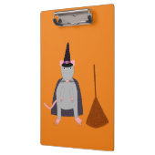 Halloween Heksenrat en bezem Klembord (Links)