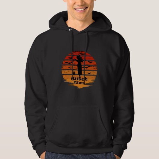 Halloween heksenseizoen hoodie (Voorkant)