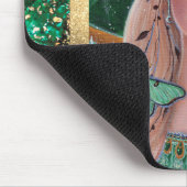 Halloween heksenvossenkunst van Renee Lavoie Muismat (Hoek)