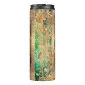 Halloween heksenvossenkunst van Renee Lavoie Thermosbeker (Achterkant)