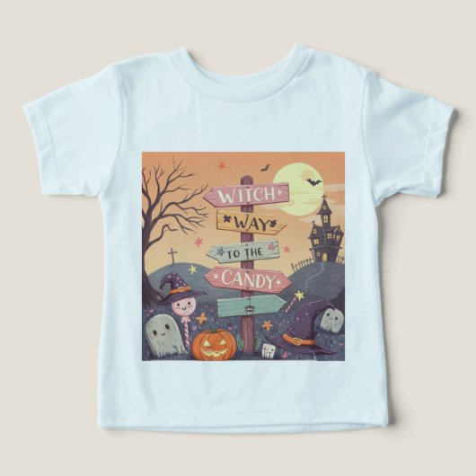Halloween - Heksenweg naar het Snoep (Design voorkant)