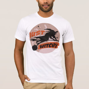 Halloween Hekserig Retro Hek Kostuum Feest T-shirt