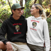 Halloween Hell Never Beter Dames Ghostface Skull Hoodie