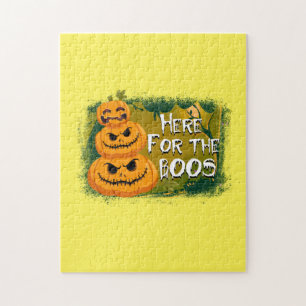 Halloween Here For The Boos Birthday Legpuzzel
