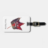 Halloween herfst bladeren blad Herfst Thanksgiving Bagagelabel (Voorkant horizontaal)