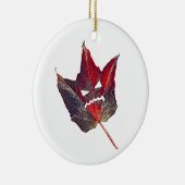Halloween herfst bladeren blad Herfst Thanksgiving Keramisch Ornament (Rechts)