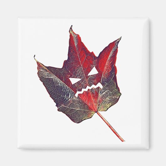 Halloween herfst bladeren blad Herfst Thanksgiving Magneet (Voorkant)