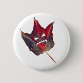 Halloween herfst bladeren blad Herfst Thanksgiving Ronde Button 5,7 Cm (Voorkant)