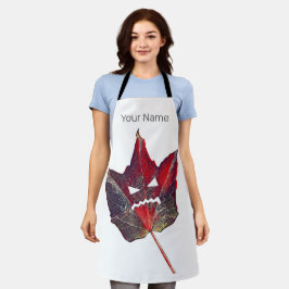 Halloween herfst bladeren blad Herfst Thanksgiving Schort