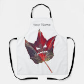 Halloween herfst bladeren blad Herfst Thanksgiving Schort (Voorkant)