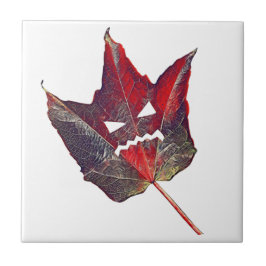 Halloween herfst bladeren blad Herfst Thanksgiving Tegeltje