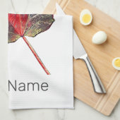 Halloween herfst bladeren blad Herfst Thanksgiving Theedoek (Quarter Fold)