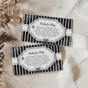 Halloween Herfst Gotische Griezels Boeken voor Bab Informatiekaartje