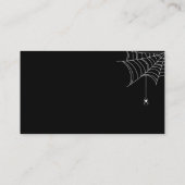 Halloween Herfst Gotische Spooky Boeken voor Baby Informatiekaartje (Achterkant)