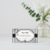 Halloween Herfst Gotische Spooky Luier Raffle Informatiekaartje (Staand voorkant)