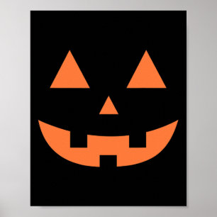 Halloween Herfst Griezelen Jack O' Lantern Pompoen Poster