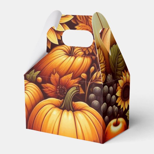 Halloween/Herfst/Herfst/pompoen Bedankdoosjes (Voorkant Zijde)