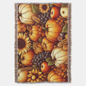 Halloween/Herfst/Herfst/pompoen Deken (Voorkant Verticaal)