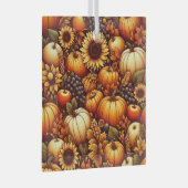 Halloween/herfst/herfst/pompoen Glas Ornament (Voorkant Rechts)