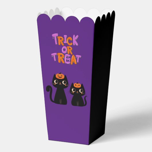 Halloween/Herfst/ Herfst/pompoen/kat Bedankdoosjes (Achterkant)