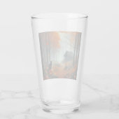 Halloween/herfst/herfst/pompoen/kat  glas (Achterkant)