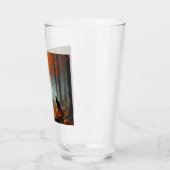Halloween/herfst/herfst/pompoen/kat  glas (Links)