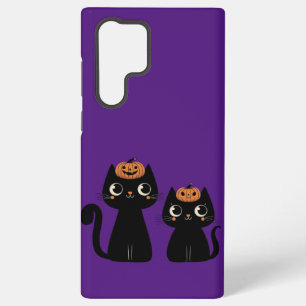 Halloween/Herfst/ Herfst/pompoen/kat Samsung Galaxy Hoesje