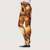 Halloween/Herfst/ Herfst/pompoen Leggings (Links)