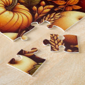 Halloween/Herfst/Herfst/pompoen Legpuzzel (Zijkant)