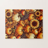 Halloween/Herfst/Herfst/pompoen Legpuzzel (Horizontaal)