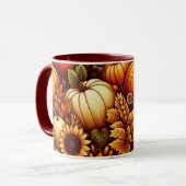 Halloween/Herfst/ Herfst/pompoen Mok (Voorkant links)