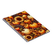 Halloween/Herfst/Herfst/pompoen Notitieboek (Rechterzijde)