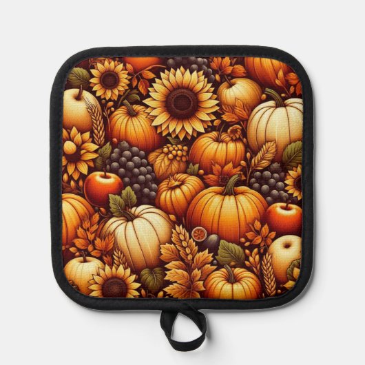 Halloween/Herfst/Herfst/pompoen Pannenlap (Voorkant)