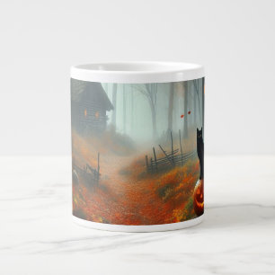 Halloween/Herfst/Herfst/pompoen/poes Grote Koffiekop
