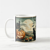 Halloween/Herfst/Herfst/pompoen/poes Koffiemok (Links)