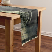 Halloween/Herfst/Herfst/pompoen/poes Korte Tafelloper (Voorbeeld)