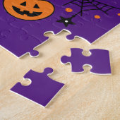 Halloween/Herfst/Herfst/pompoen/poes Legpuzzel (Zijkant)