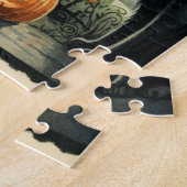 Halloween/Herfst/Herfst/pompoen/poes Legpuzzel (Zijkant)